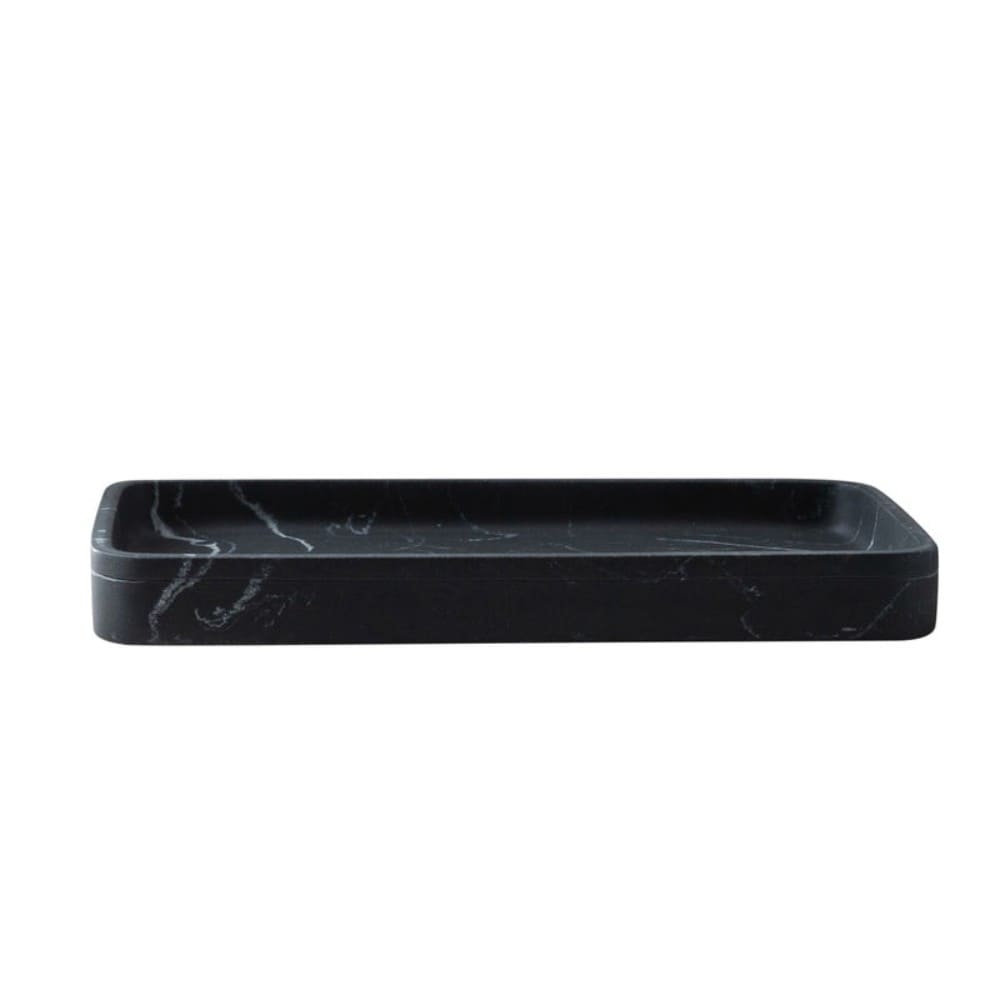 Charola para baño de resina Moda™ Michaelangelo color negro