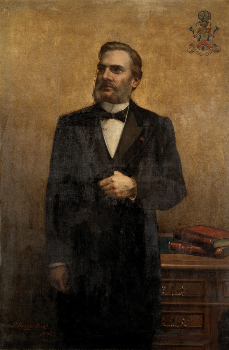 Portrait of Baron Napoleon De Pauw 1896