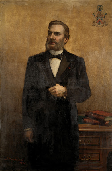 Portrait of Baron Napoleon De Pauw 1896