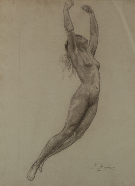 Nude Woman Leaping 1910