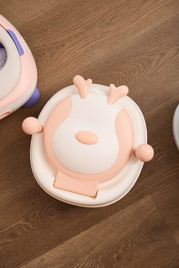 Дитячий горщик Twins Оленятко рожевий