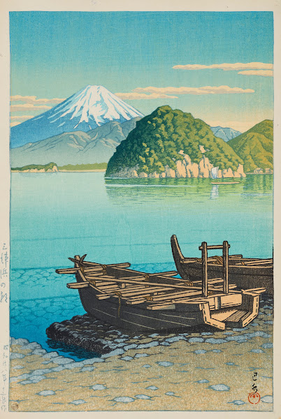 Mitohama no asa Morning at Mitohama 1953