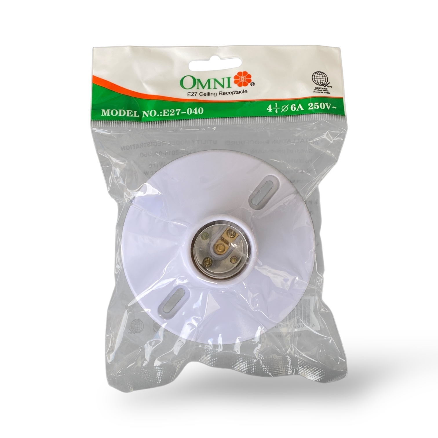 Omni Ceiling Receptacle