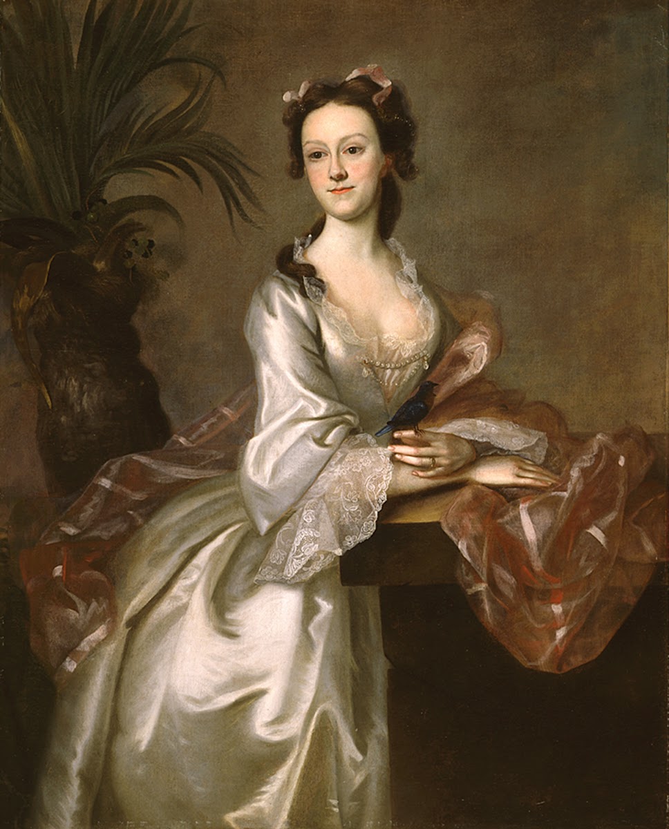 Portrait of Mrs John Pigott circa 1752