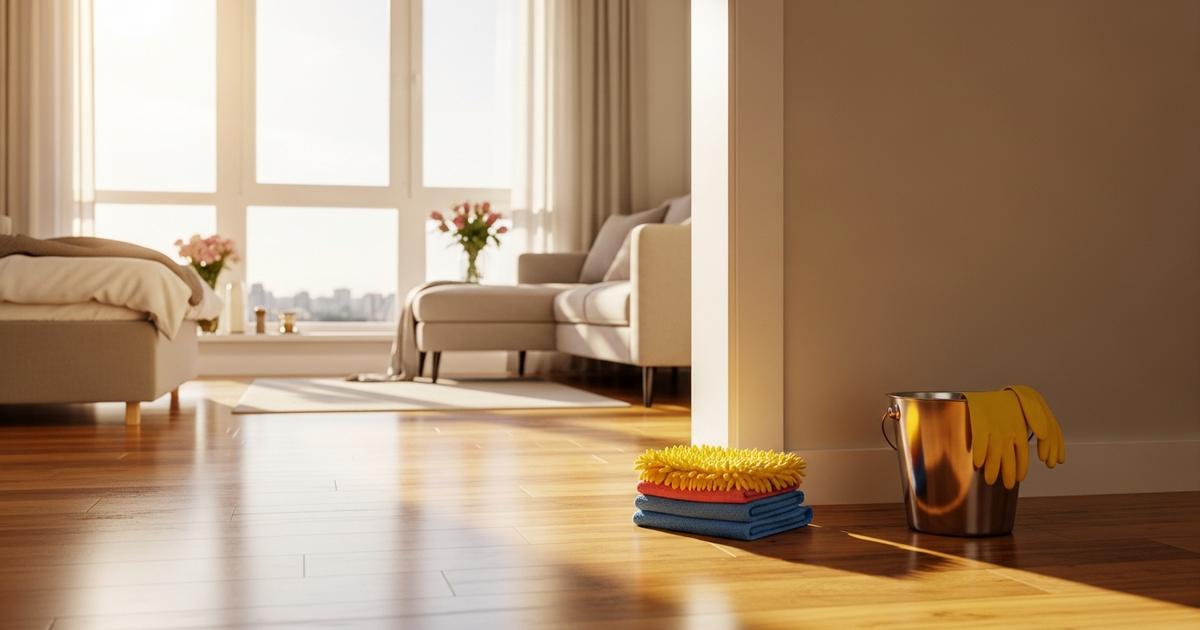 Rezultat curatenie dupa reparatie Chisinau - apartament curat, podea lustruita si geamuri impecabile