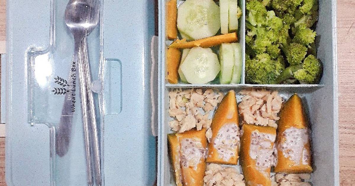 Healthy: Rau củ - Ức gà luộc