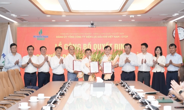 Đảng ủy PV Power Tiến Hành Chuyển Đổi Mô Hình Tổ Chức Đảng Tại 3 Đơn Vị Trực Thuộc