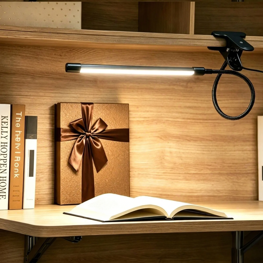 Eye-friendly LED clamp light, 350 g