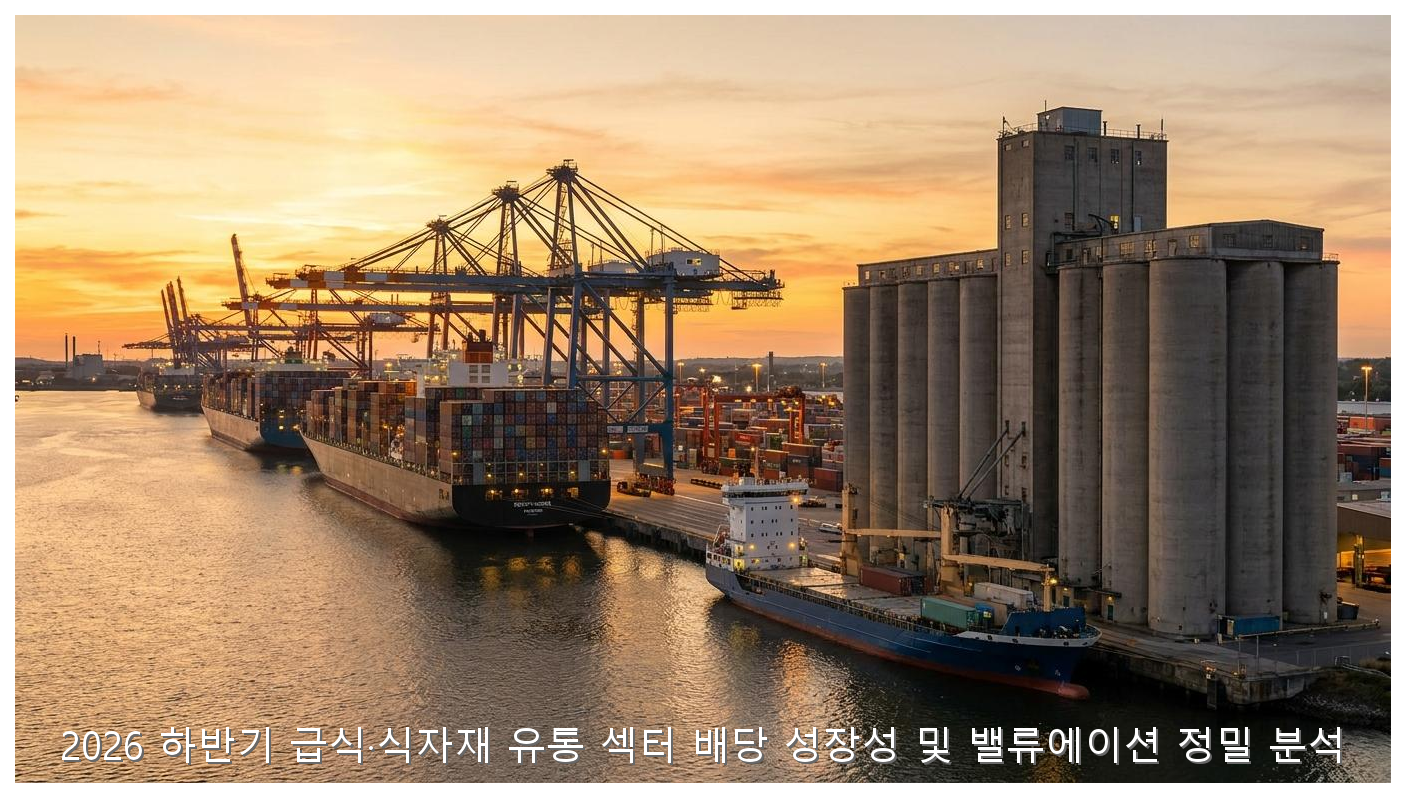 2026 하반기 급식·식자재 유통 섹터 배당 성장성 및 밸류에이션 정밀 분석 핵심 안내 및 분석 인포그래픽 (8)