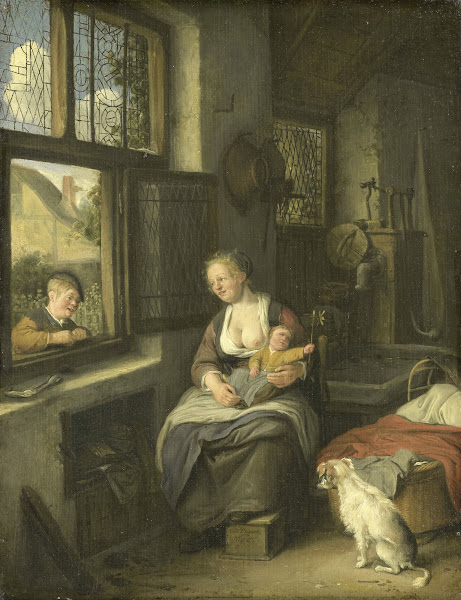 A Mother with her Children 1690