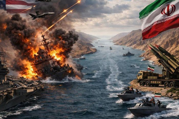 Iran dọa đánh chìm tàu nếu Mỹ đóng vai 'cảnh sát' tại eo biển Hormuz - Báo VTC News