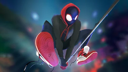 Spider-Man: Into The Spider-Verse, Miles Morales, Spider-Man, Marvel Comics 4K Wallpaper Background
