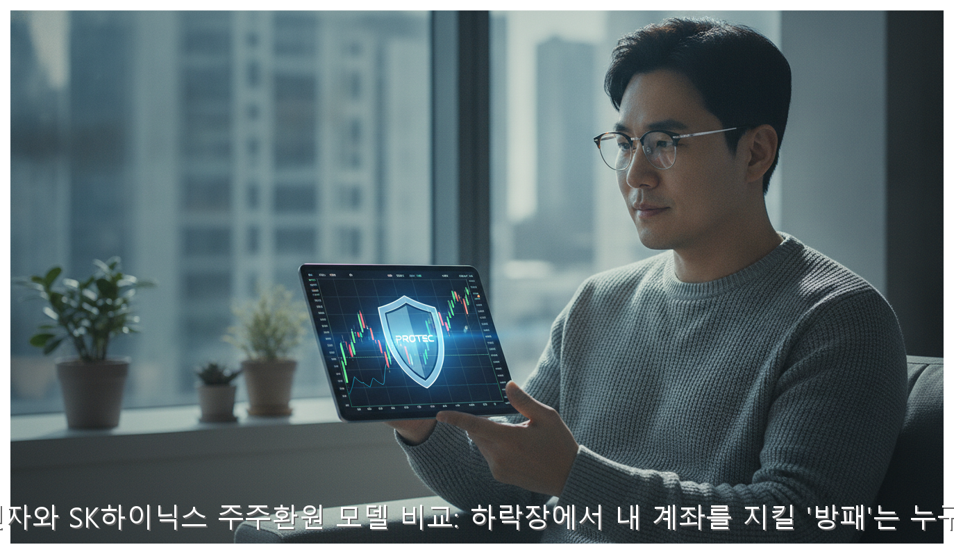 삼성전자와 SK하이닉스 주주환원 모델 비교: 하락장에서 내 계좌를 지킬 '방패'는 누구인가? 핵심 안내 및 분석 인포그래픽 (7)