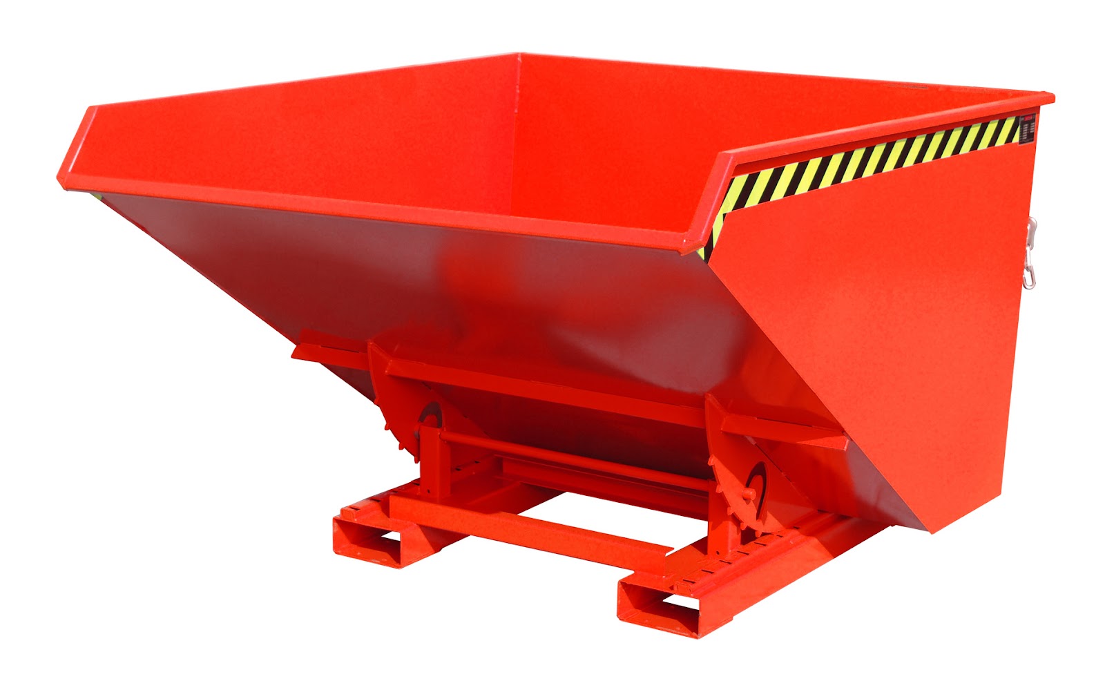 Spaander-kiepcontainer EXPO-E 1700, gelakt, Vuurrood