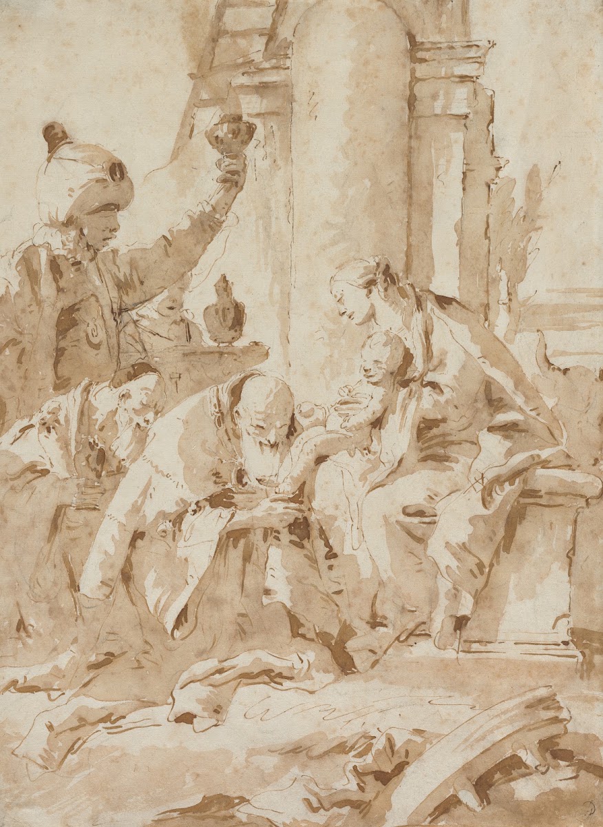 The Adoration of the Magi c 1740