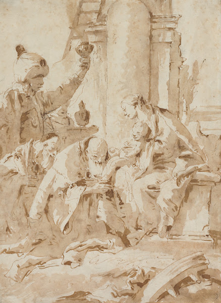 The Adoration of the Magi c 1740