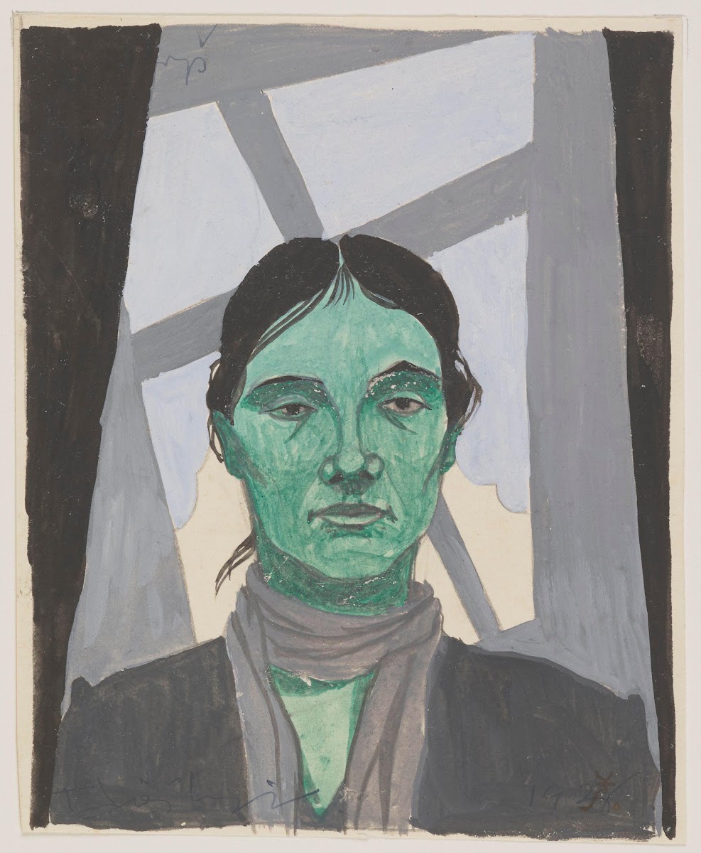 Portret Zofii Cieślewskiej 1926