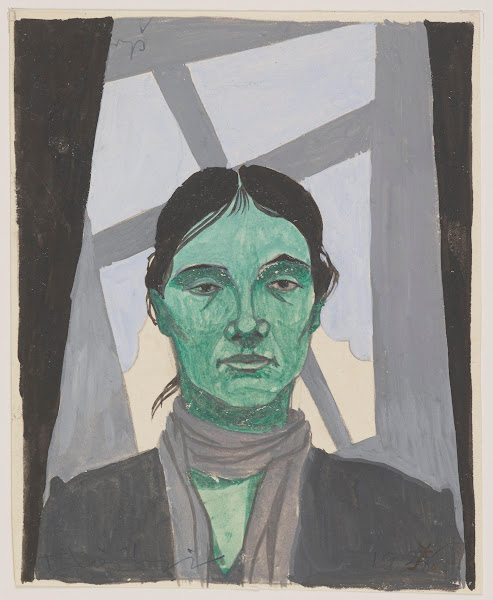 Portret Zofii Cieślewskiej 1926
