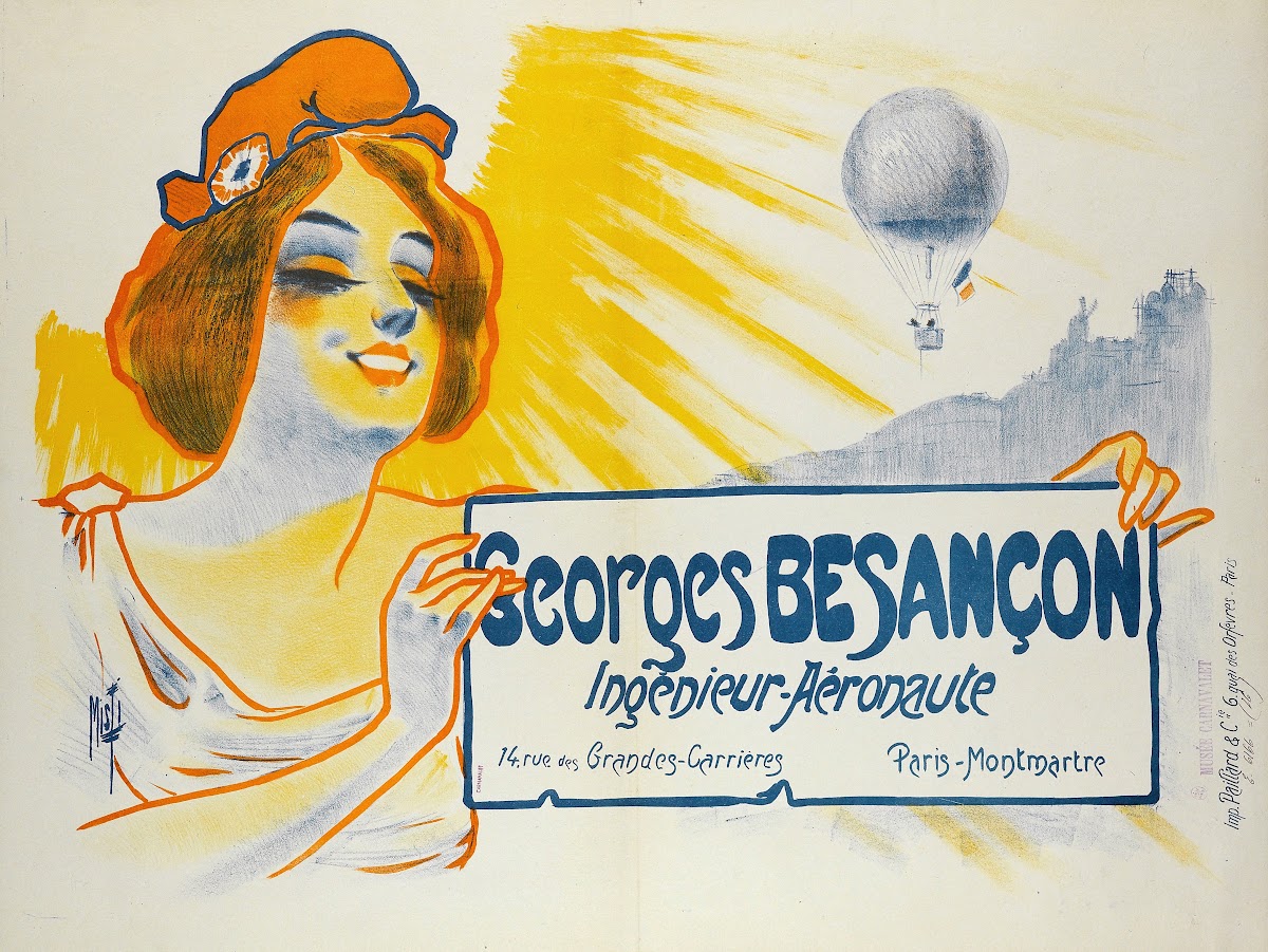 Georges Besancon Ingénieur Aéronaute 1898