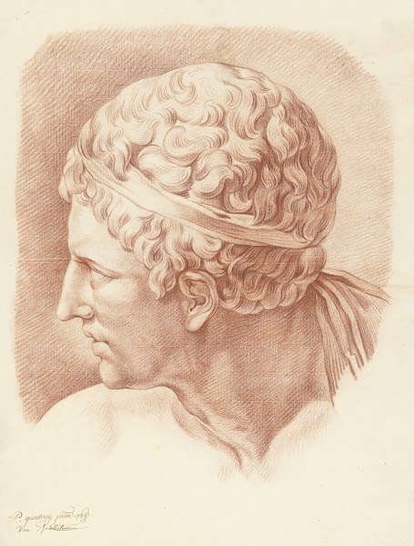 Bust of a man 1786