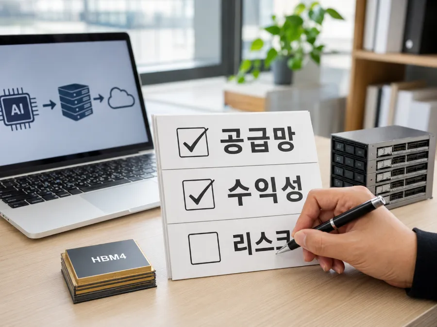 HBM4 3사 통과, 엔비디아 베라 루빈과 한국 AI 반도체 투자 기준.