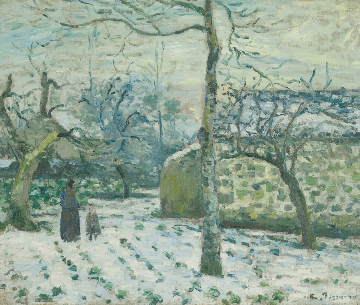 Effet De NeigeÀ Montfoucault circa 1874