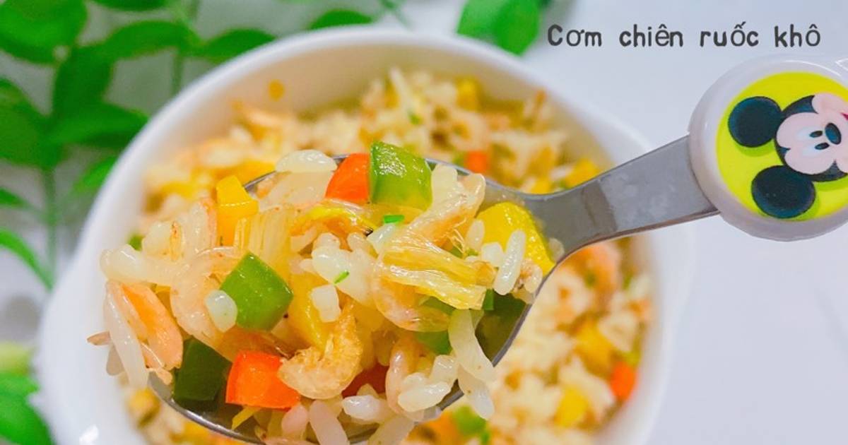 Cơm chiên ruốc khô