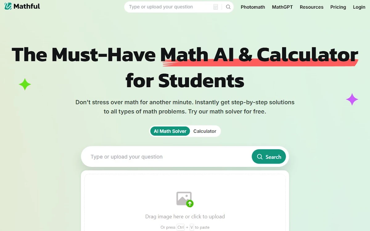 Captura de Mathful.com