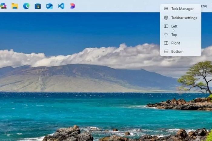 Microsoft đưa tính năng tùy biến Taskbar lên Windows 11 - Báo Tri thức &amp; Cuộc sống