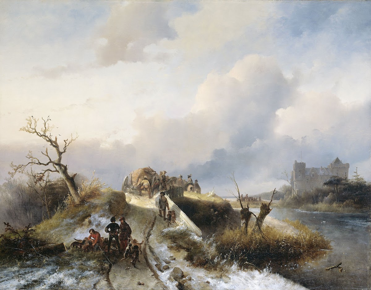 Return from the Hunt c 1845