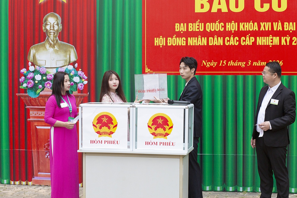 Trường Đại học Tây Bắc phối hợp tổ chức thành công bầu cử Đại biểu Quốc hội khoá XVI và Hội đồng nhân dân các cấp nhiệm kỳ 2026 - 2031