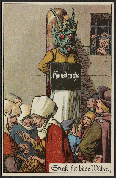 Strafe für böse Weiber