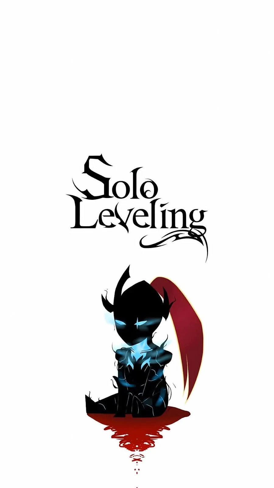 Solo Leveling Chibi Igris Illustration - Minimalist Digital Art Full HD iPhone Wallpaper (1080x1920)