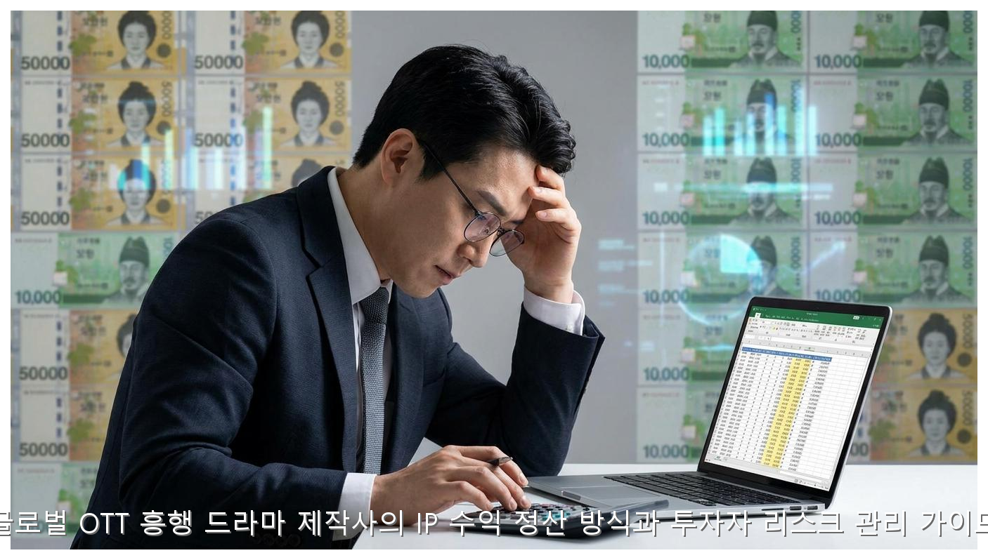 글로벌 OTT 흥행 드라마 제작사의 IP 수익 정산 방식과 투자자 리스크 관리 가이드 핵심 안내 및 분석 인포그래픽 (7)