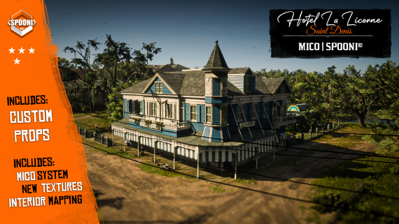 Saint Denis Hotel Licorne — RedM Hotels & Boarding Houses for RedM