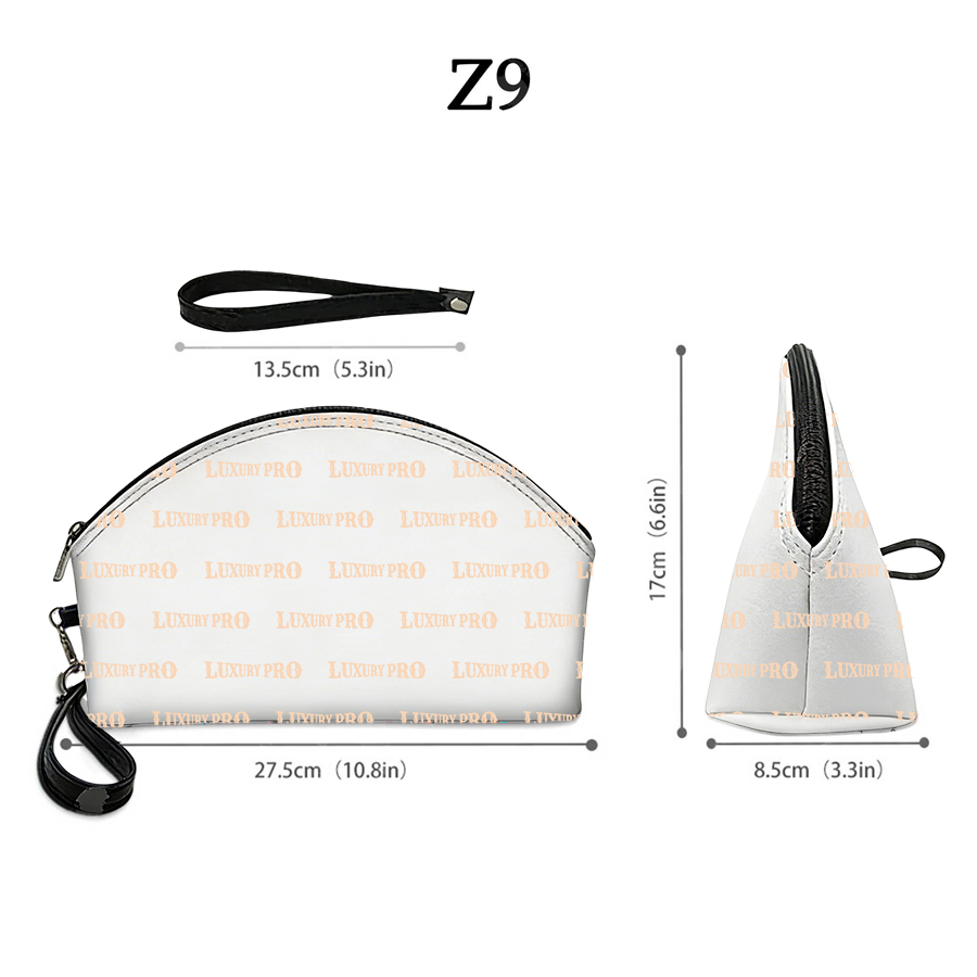 Curved Cosmetic Bag