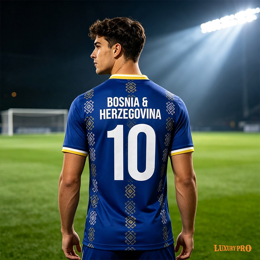 AOP NGA V-neck Youth Football Jersey