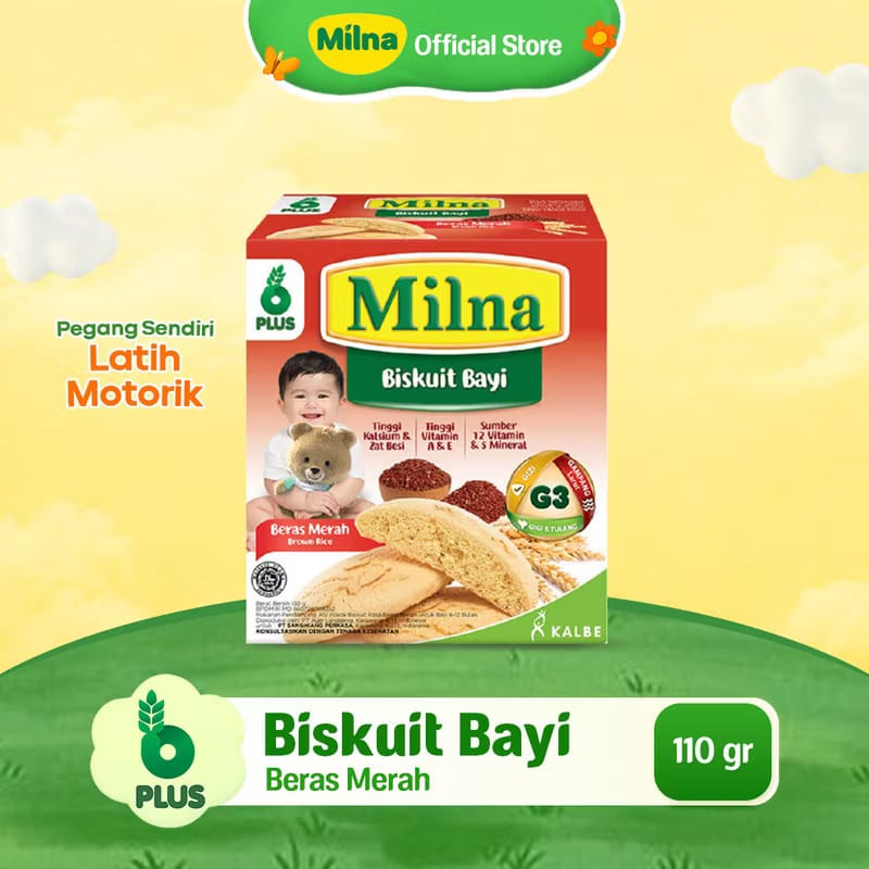 Milna Biskuit Beras Merah