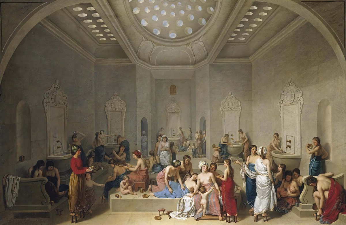 Afemale Turkish Bath 1785