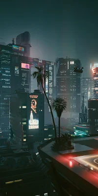 Cyberpunk, Cityscape, Night City, Futuristic 4K Wallpaper