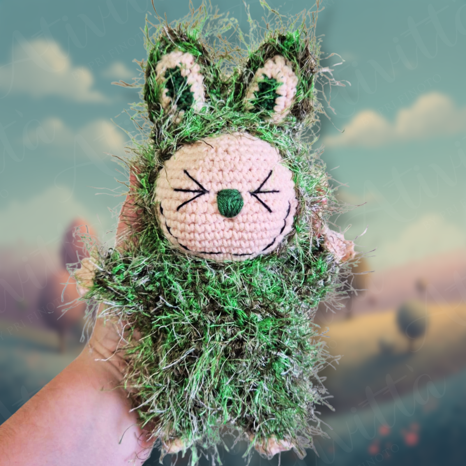 Labubu em Crochê