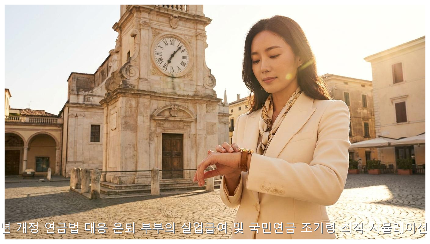 2026년 개정 연금법 대응 은퇴 부부의 실업급여 및 국민연금 조기령 최적 시뮬레이션 분석 핵심 안내 및 분석 인포그래픽 (6)