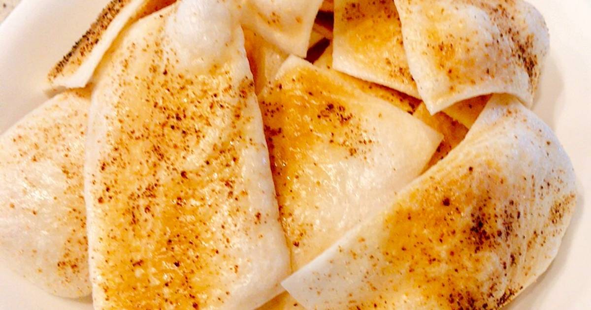 Bánh Tráng Nướng Me, Tỏi Bằng Lò Vi Sóng