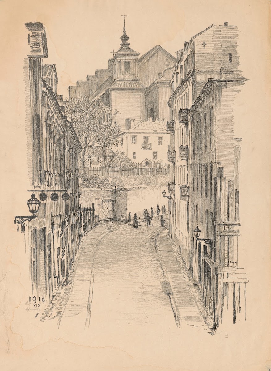 Mariensztat Street 1916