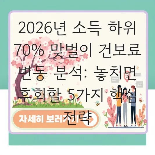 소득 하위 70% 맞벌이 건보료 변동 분석
