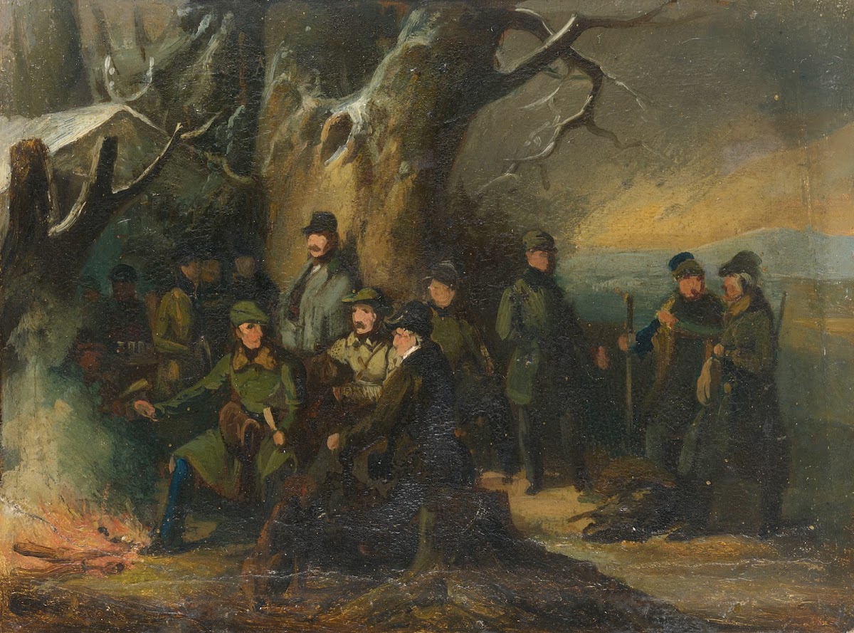 Grand ducal hunting party before 1842