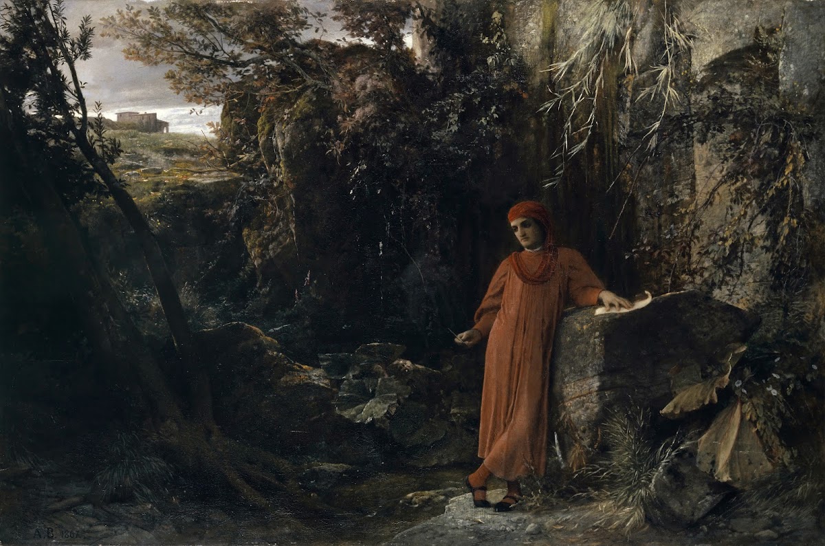 Petrarch at the Spring of Vaucluse 1867
