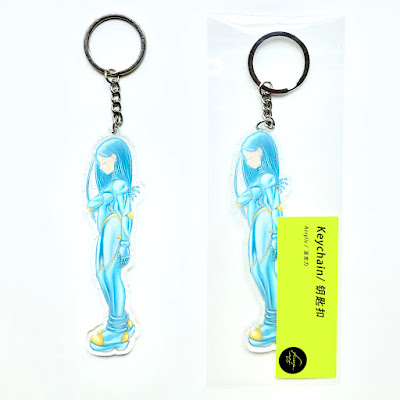 Transparent style keychains