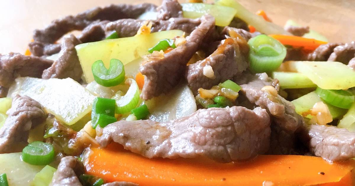 Su Su Cà Rốt Xào Bò