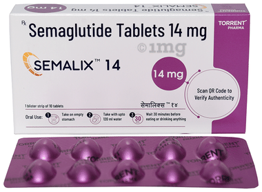 Semalix 14 Tablet strip of 10 tablets